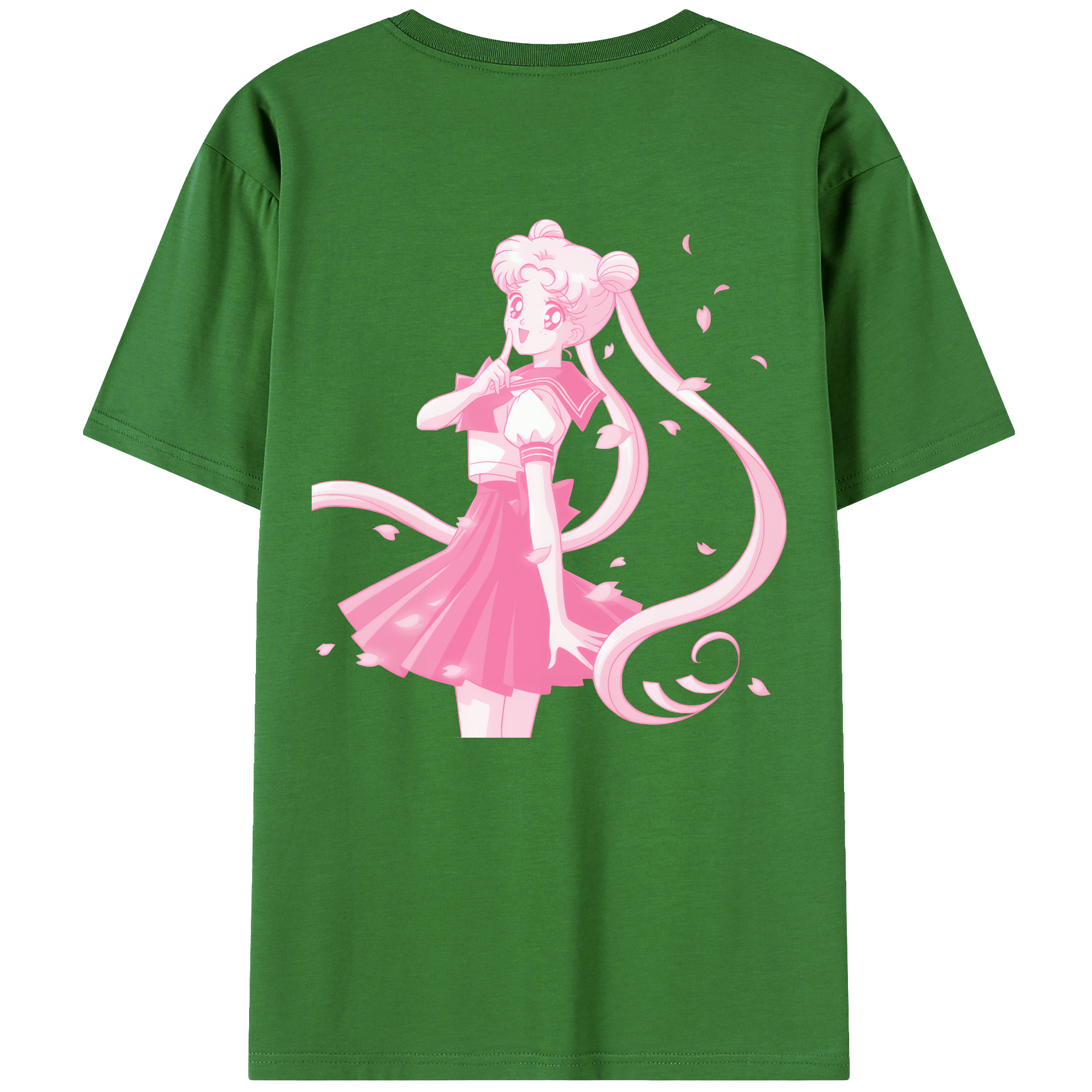 （画像用） 美少女戦士セーラームーン 愛野 美奈子 あいの みなこ Sailor Moon Aino Minako レディース半袖Tシャツ(バックプリント)